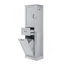 Grande armoire de rangement moderne - compartiment inclinable, tablettes réglables, capacité de 80 lb, charnières à fermeture en douceur, poignées en alliage d'aluminium, pour la salle de bain et l'organisation à la maison-504526667