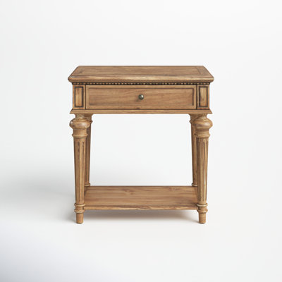 Veronica 30'' W Solid Wood Nightstand
