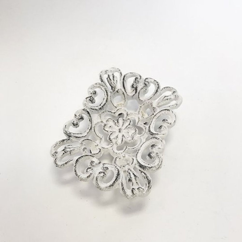 Plateau de coiffeuse à savon Rathbun, Argent argent