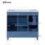 Meuble-lavabo de salle de bain avec lavabo, armoire de salle de bain avec portes à fermeture douce, tablettes réglables, meuble-lavabo moderne avec rangement-1008063460