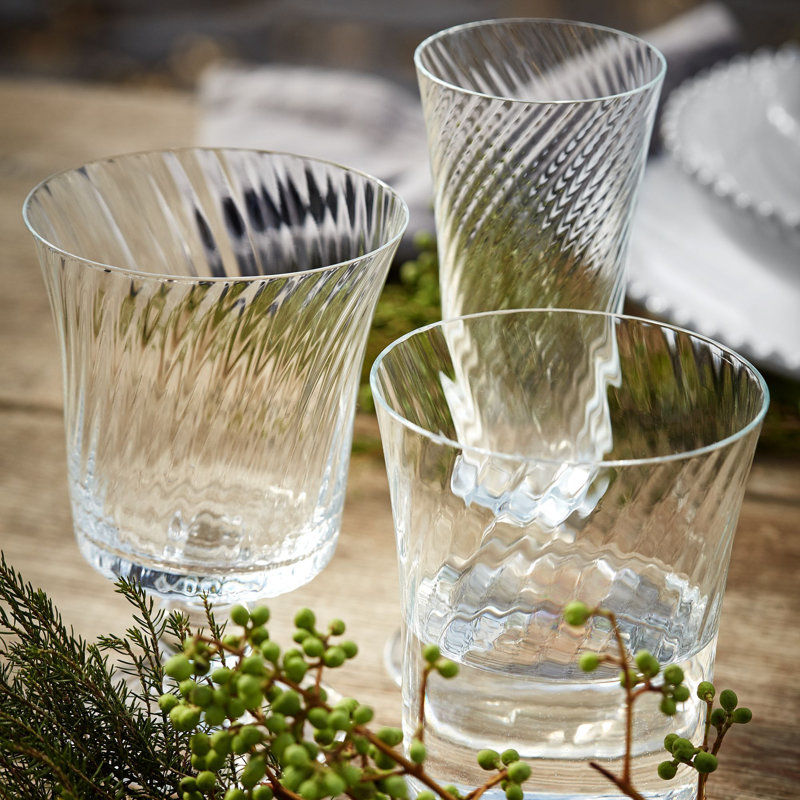 Espiral Handmade Drinking Glass