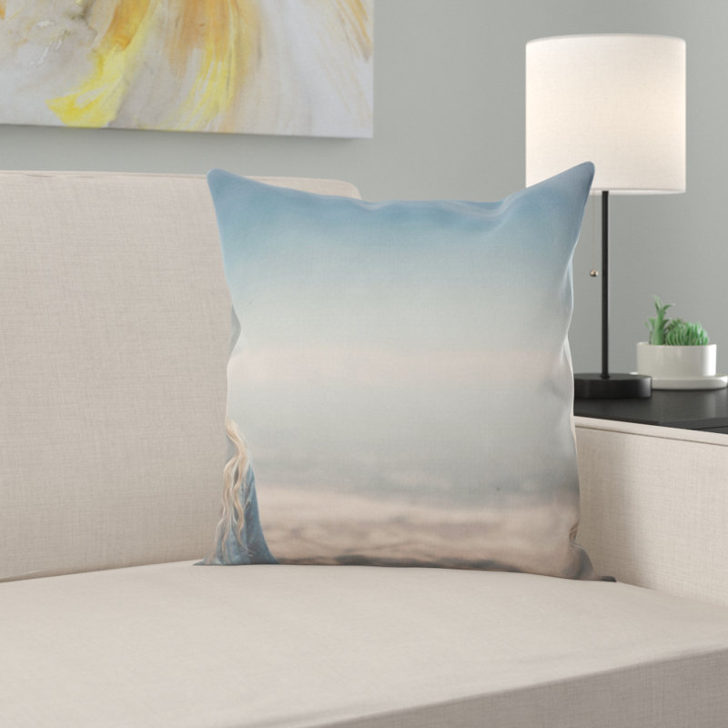 Coussin blonde