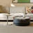 Light luxury round rotating coffee table