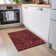 Flatweave Washable Floral Indoor / Outdoor Rug