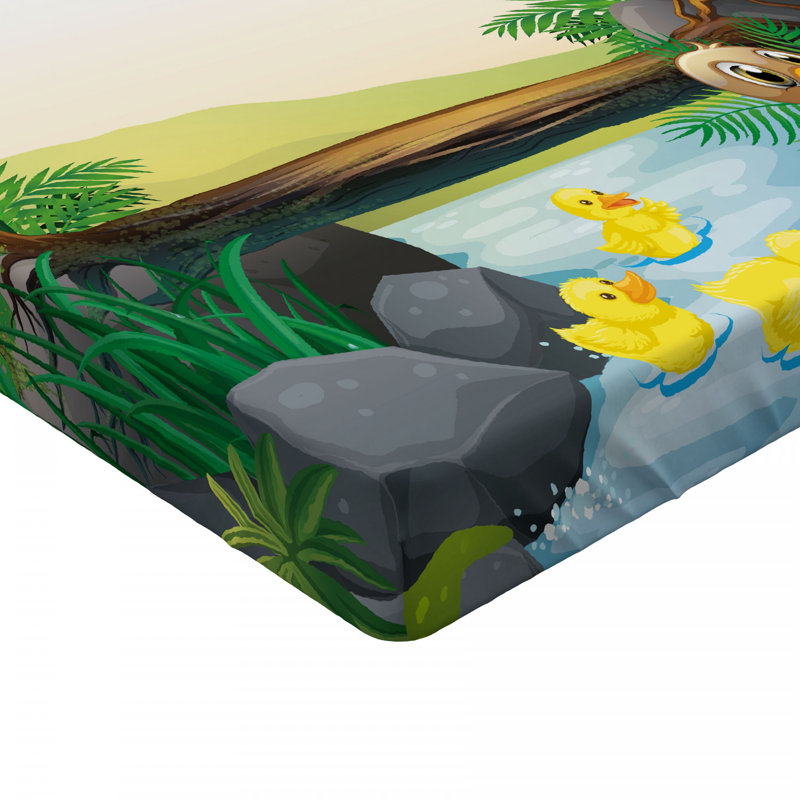 Drap-housse pour canard de caoutchouc, Drap-housse de taille simple