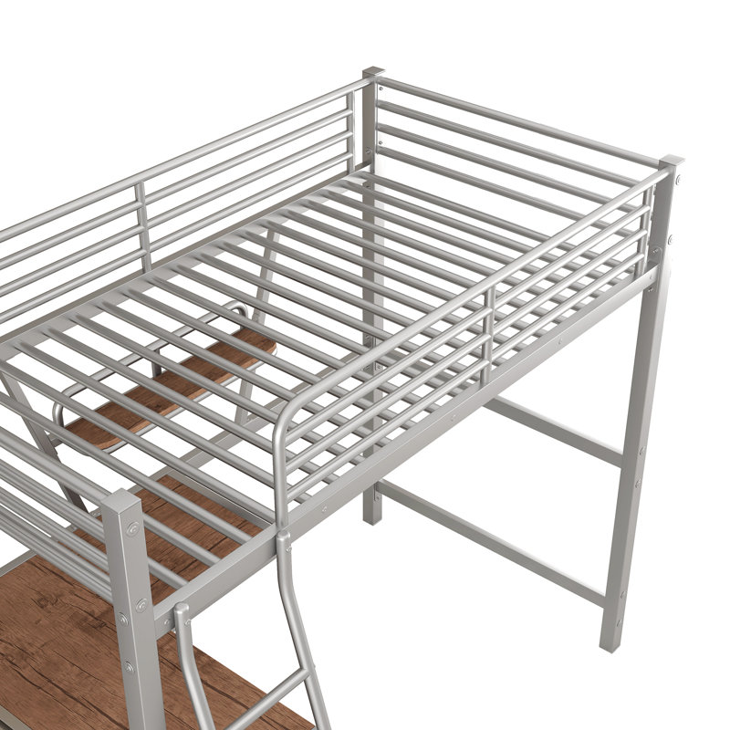 Lit mezzanine Tooborac, Simple, Argent