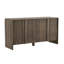 Buffet contemporain 4 portes en noyer jacobin 60 po Novara-2086997120