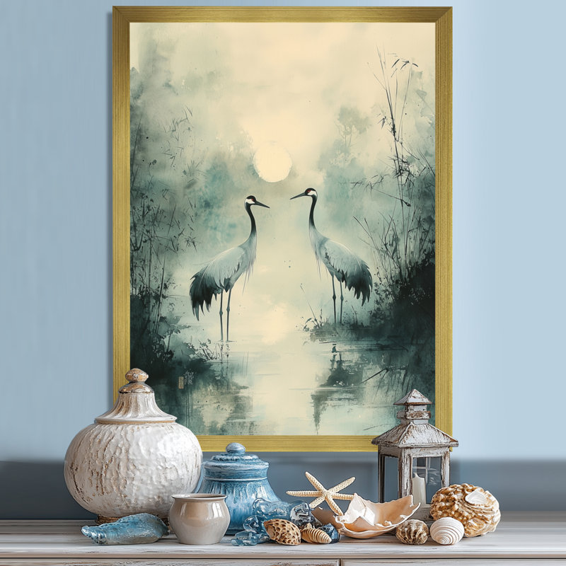 Lavine - animaux, art mural, salon, H 40 po x l 30 po, Reproduction encadrée d'une seule photo, Doré