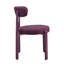 Ensemble de 2 chaises d'appoint incurvées à dossier courbé-654281934-654281971