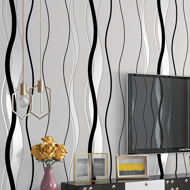 Arvard 9.50m x 53cm 3D Embossed Wallpaper Roll
