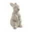 Statue de lapin debout glacé