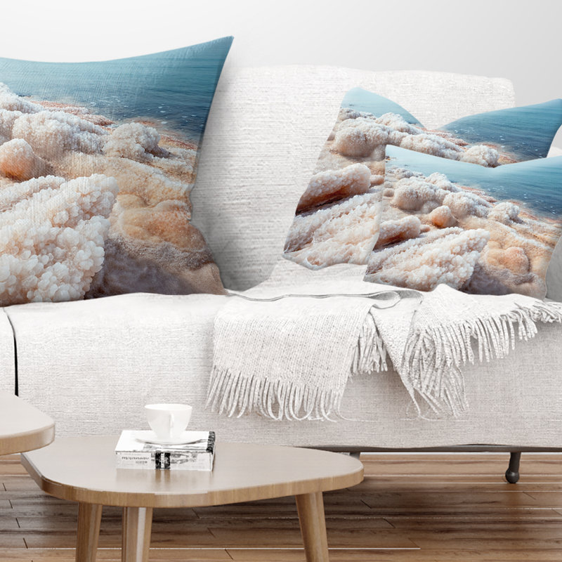 Coussin lombaire en sel de mer cristallisé