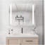 Medicine Cabinet With LED Vanity Mirror, Anti-Fog, Dimmable, Recessed Or Surface Mount
