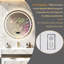 Courtny Round Blutooth LED Mirror