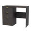 Las Vegas 3 Drawer Vanity in Graphite (Ready Assembled)-112672375
