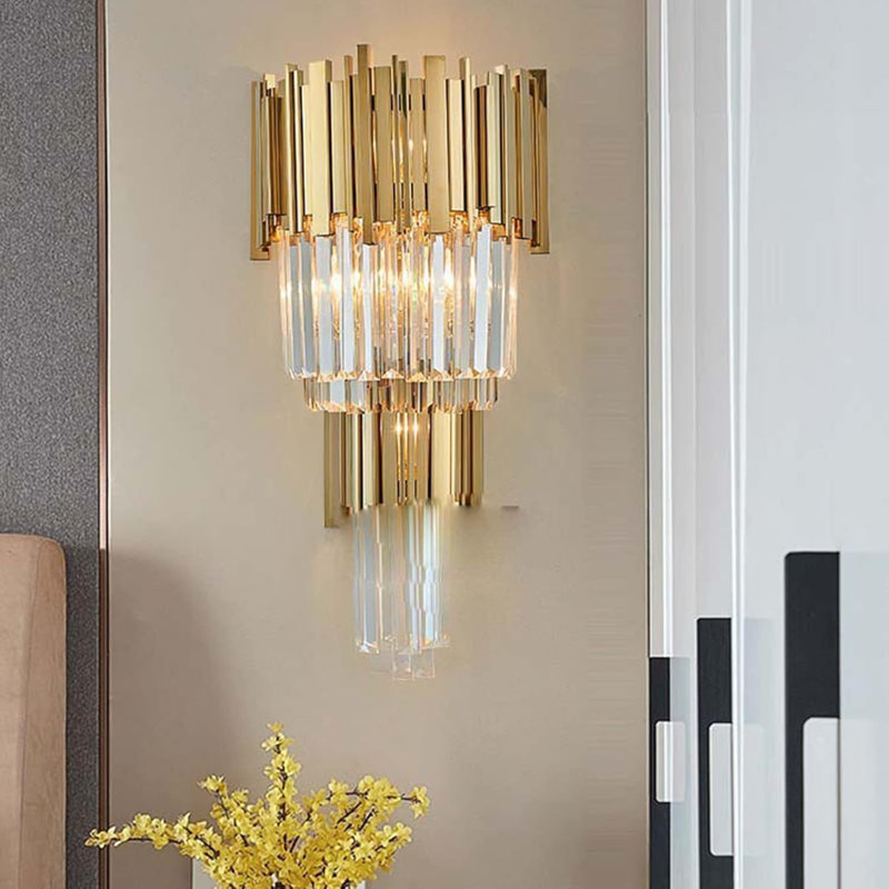 Bertu Steel Flush Mounted Sconce