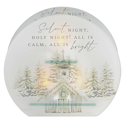 Photophore Church Silent Night