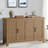 4-Door Storage Sideboard with Adjustable Shelves-2041570833