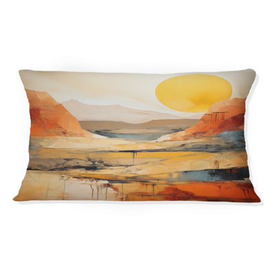 Coussin Bold Landscape Canyon Desert VII - Canyon
