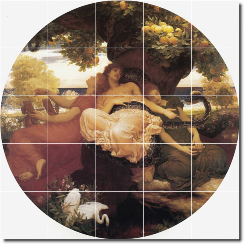 Carreau de peinture murale 40 po x 40 po 8 po x 8 po, Mythologie 05423