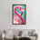 «Fabulous Flameos I», reproduction d'impression sur toile tendue