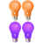 Orange / mauve