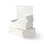 Nesting Boxes, Gold Dot with Script 