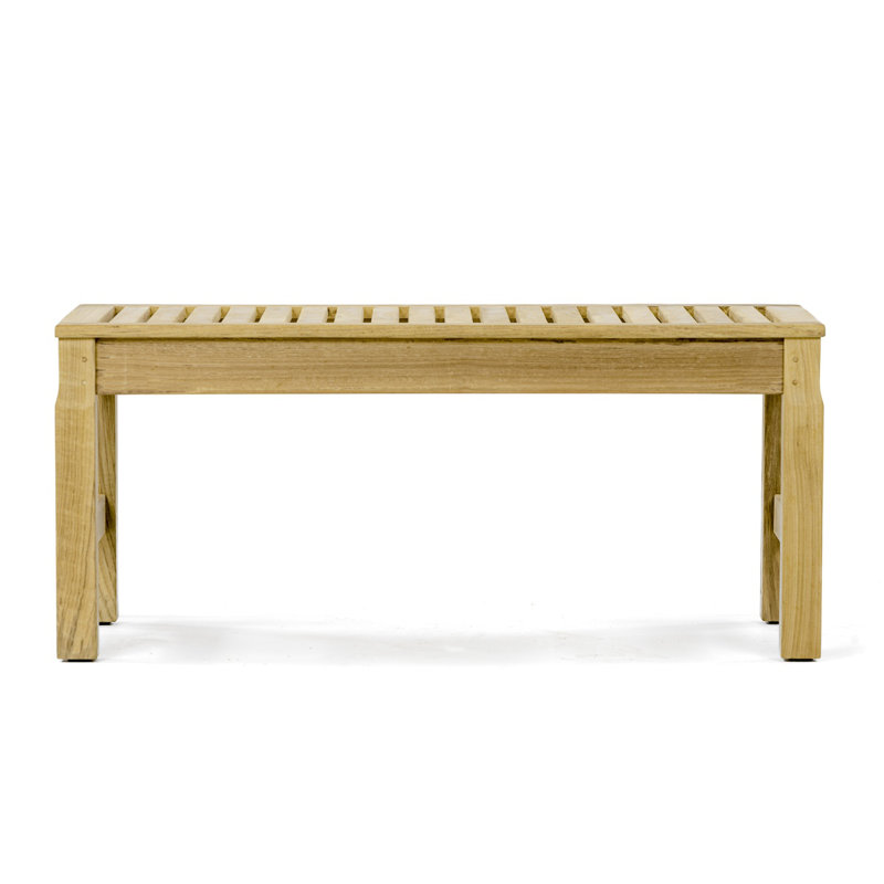 36" W Teak Shower Bench