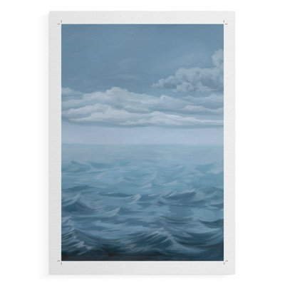 Roiling Sea II - Impression sur toile seulement - NON-CADRE