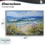 Floral Beach Meadow par Ocean, giclée encadrée, design par Creative Studio-130751050-130751045