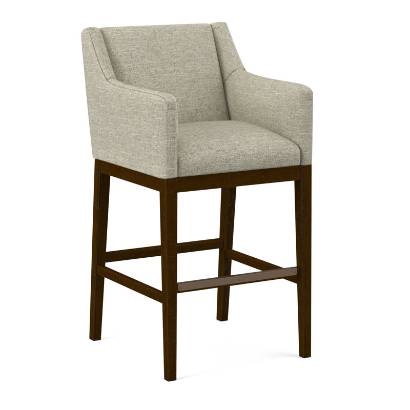 Upholstered Stool, 61677-88, Nutmeg