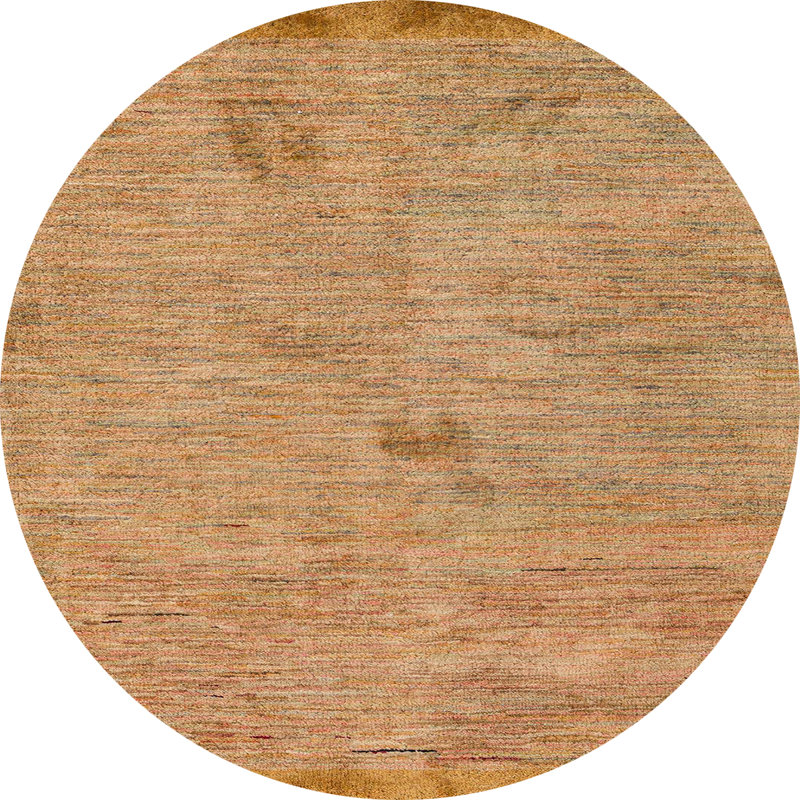 Abstract Indoor Rug, Round 7'