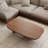 51" Mid century Modern Rectangular Coffee Table, Solid Wood Coffee Table for Livingroom-990520814