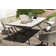 Amy-Jo Rectangular Cement Tile Dining Table
