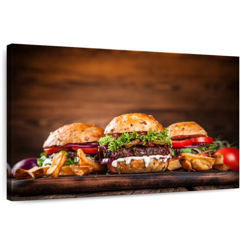 Burgers juteux Yarlin, H 8 po x l 12 po