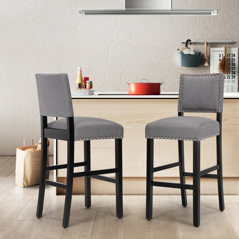 Tabouret de bar Ennu, Gris