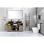 Miroir de salle de bain 60 po x 36 po à DEL avec façade et rétroéclairage, miroir de meuble-lavabo mural, anti-buée, mémoire, 3 couleurs, réglable en continu