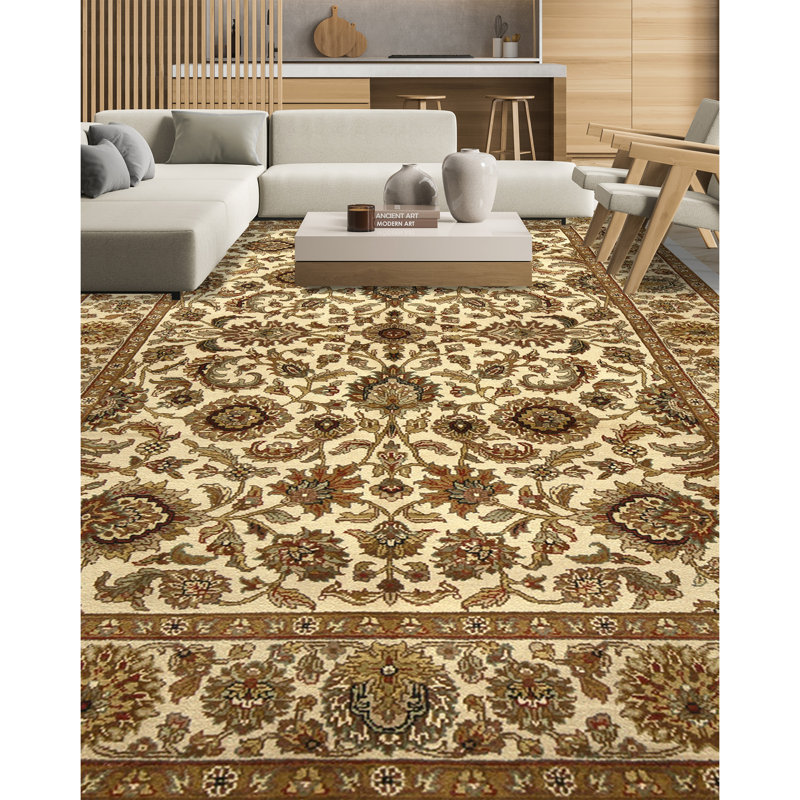 Hand Knotted Wool Oriental Indoor Rug