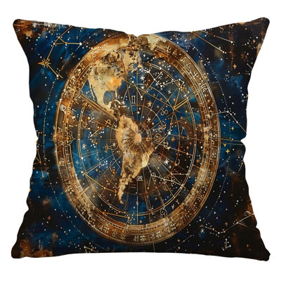 Astrology Throw Pillow, Mystical Pillows