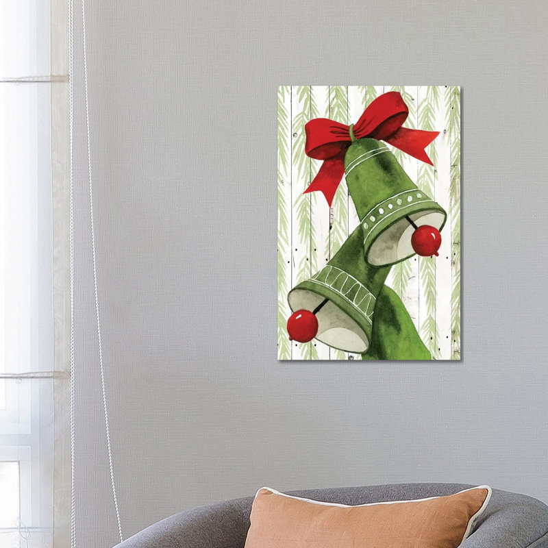 Christmas Morning Collection B by Grace Popp - Wrapped Canvas Print, 20.32 cm H x 30.48 cm W