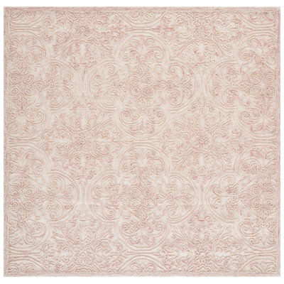 Abdihafid Trace 101 Area Rug In Ivory / Pink