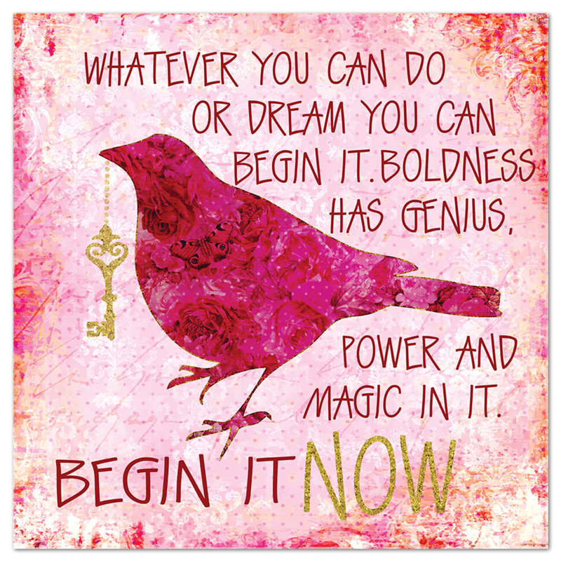 The Key To Motivation by Andrea Haase - No Frame Print on Plastic / Acrylic, 65cm H x 65cm W