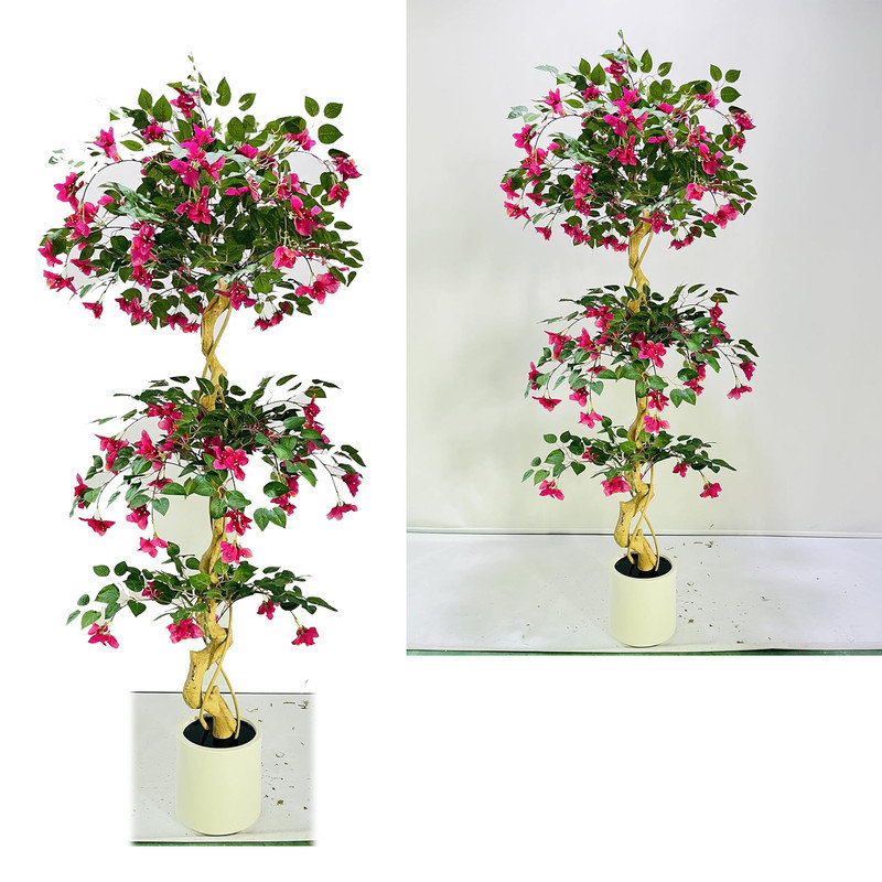 180cm Faux Bougainvillea Tree in Pot