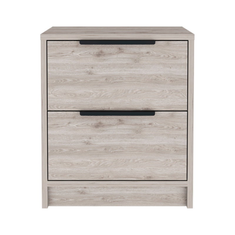 Table de chevet moderne et minimaliste, Gris clair