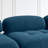 Modular Sectional Sofa, Button Tufted Designed And DIY Combination,L Shaped Couch With Reversible Ottoman, Green Velvet-857579447