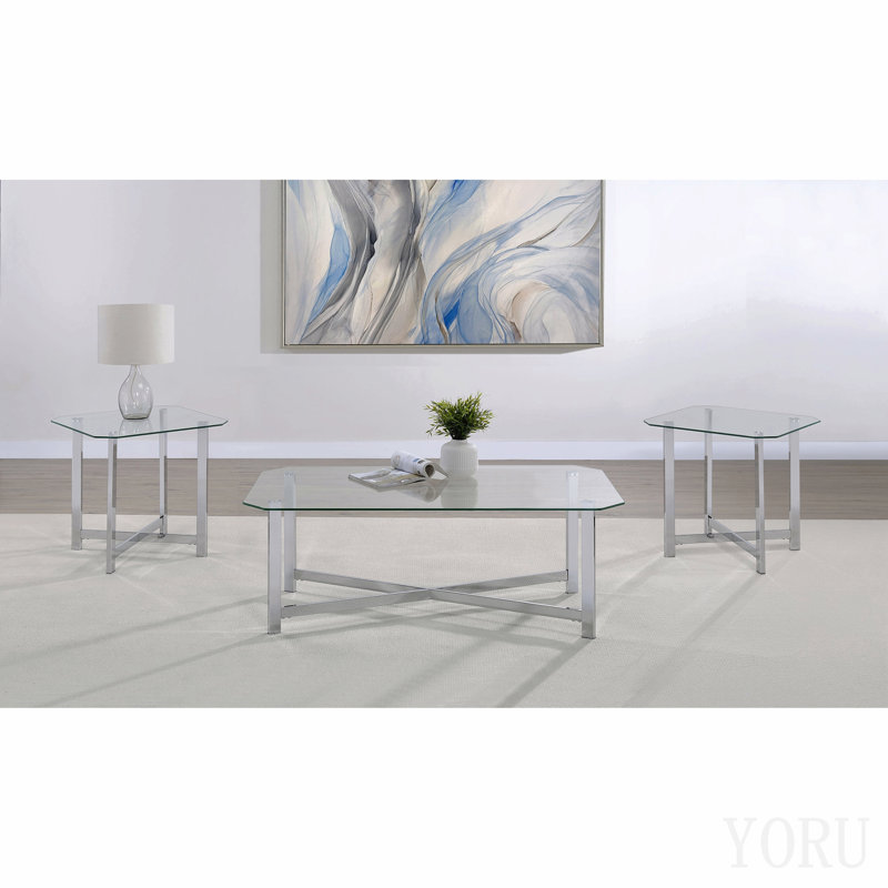 Ensemble de tables basses 3 pièces Linda