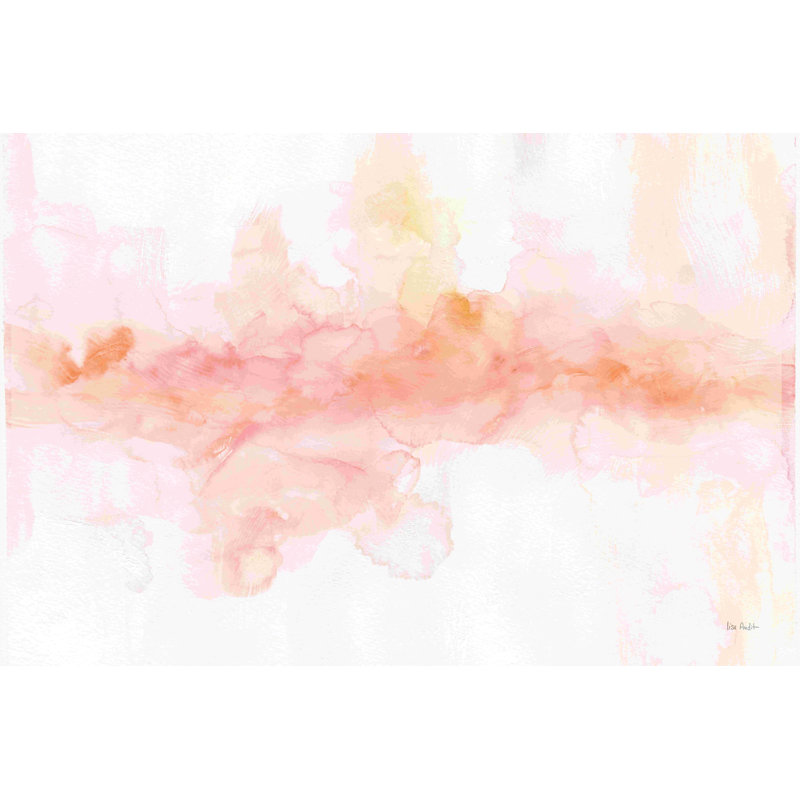 Rainbow Seeds abstrait rosé, H 20 po x l 30 po