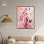 Art chevalier rose, toile, pêche, boho-111724040-104326404