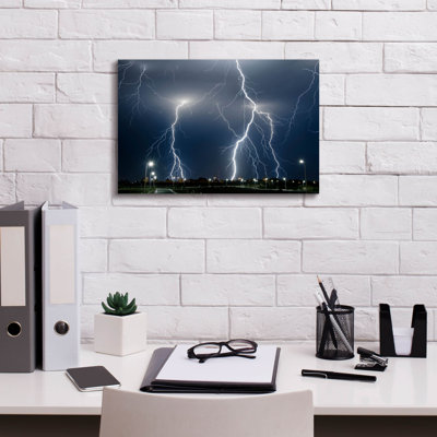 Latitude Run® «The Storm» par SD Smart, art mural sur toile