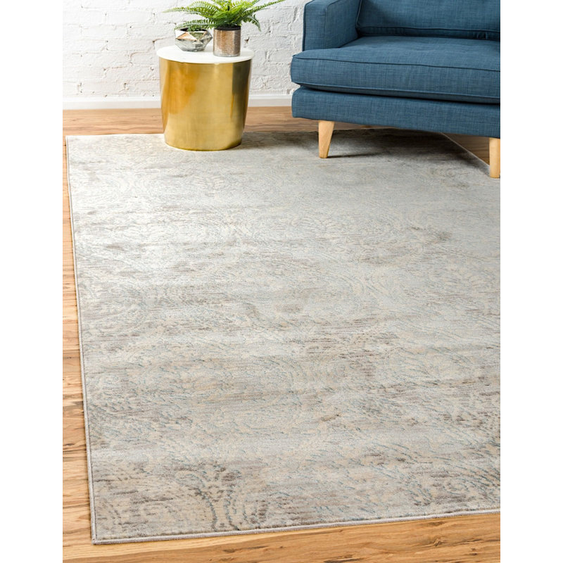 Beige oriental oriental Tapis décoratif, Rectangle 5 pi x 8 pi